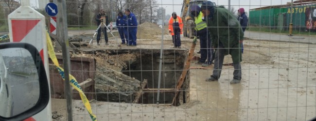 Варна: Портних накълца асфалта и на бул.”Трети март”!