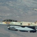 A two-ship of Israeli air force F-16s from Ramon Air Base, Israel, head out to the Nevada Test and Training Range, July 17 during Red Flag 09-4. Red Flag is a realistic combat training exercise involving the air forces of the United States and its allies. (U.S. Air Force photo/ Master Sgt. Kevin J. Gruenwald)